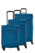 Travelite CHIOS 3-tlg. Koffer-Set S/M/L, Petrol – Koffer S, M und L