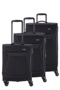 Travelite CHIOS 3-tlg. Koffer-Set S/M/L, Schwarz – Koffer S, M und L
