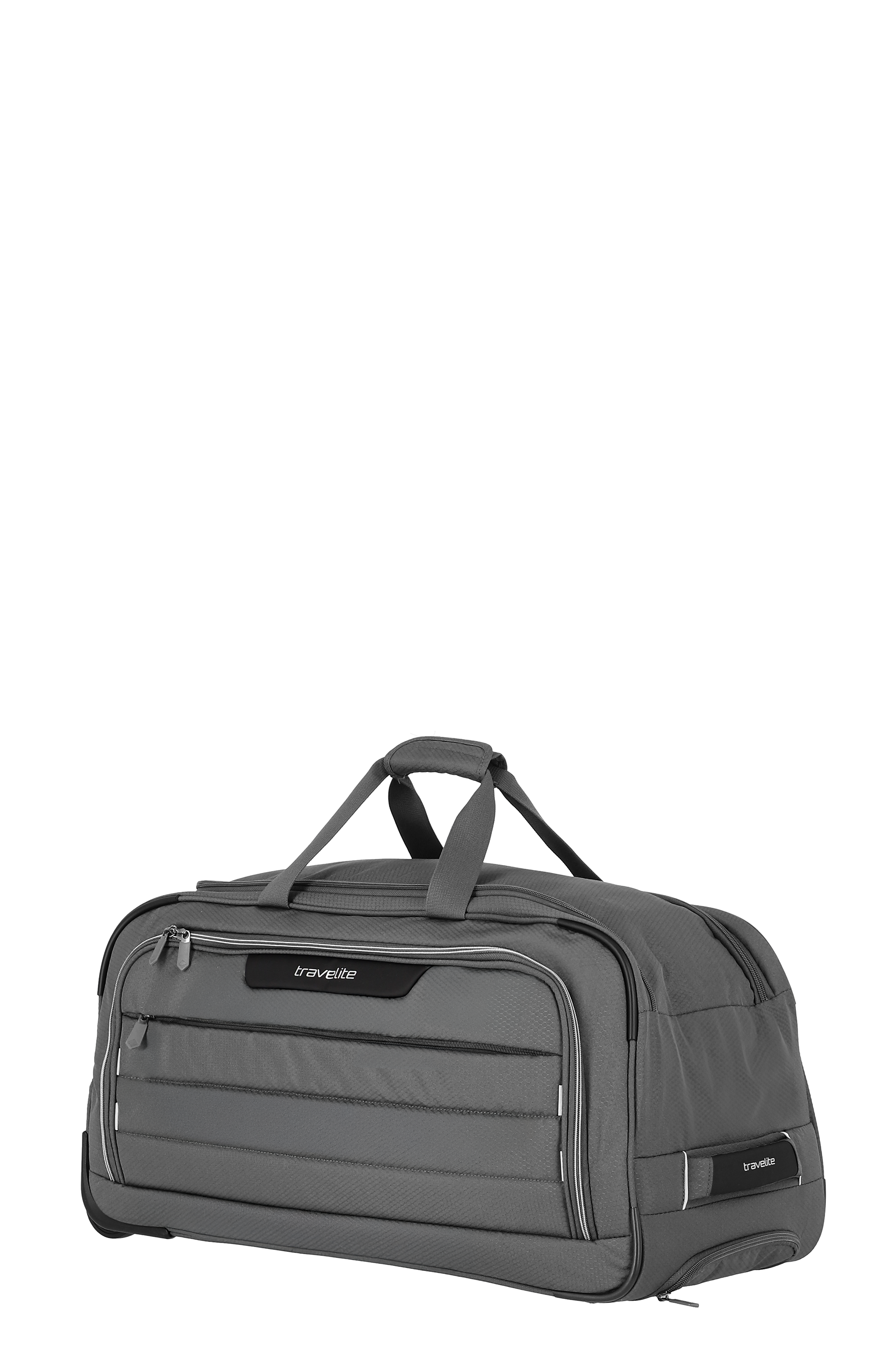 Travelite SKAII Rollenreisetasche, Gipfelgrau – Produktansicht 2