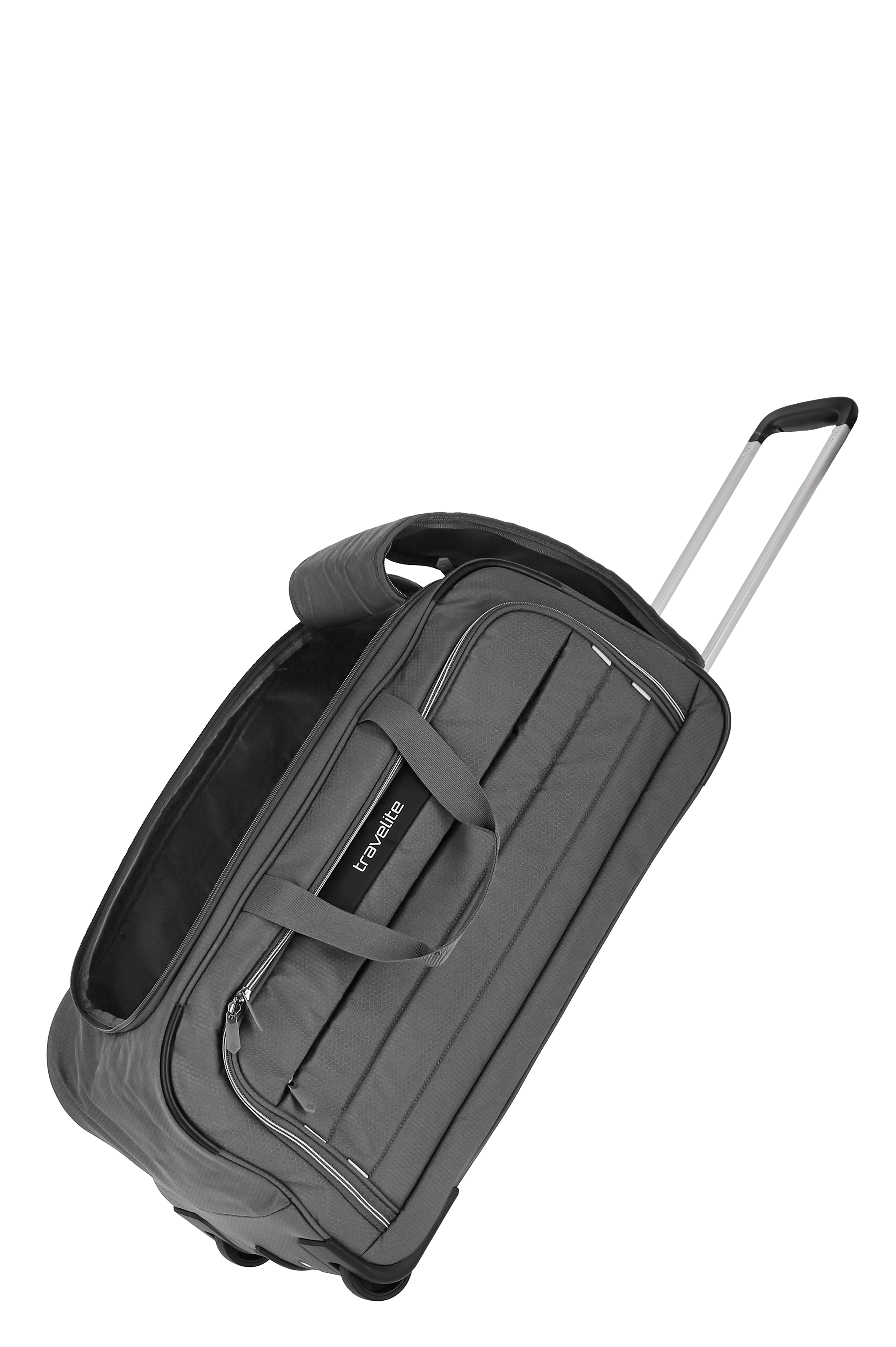 Travelite SKAII Rollenreisetasche, Gipfelgrau – Produktansicht 4