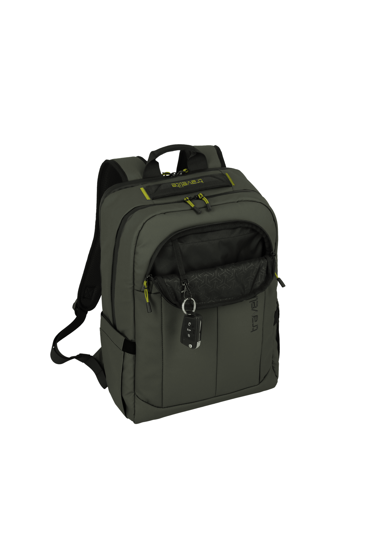 Travelite BRIIZE Rucksack M, Khaki – Produktansicht 8