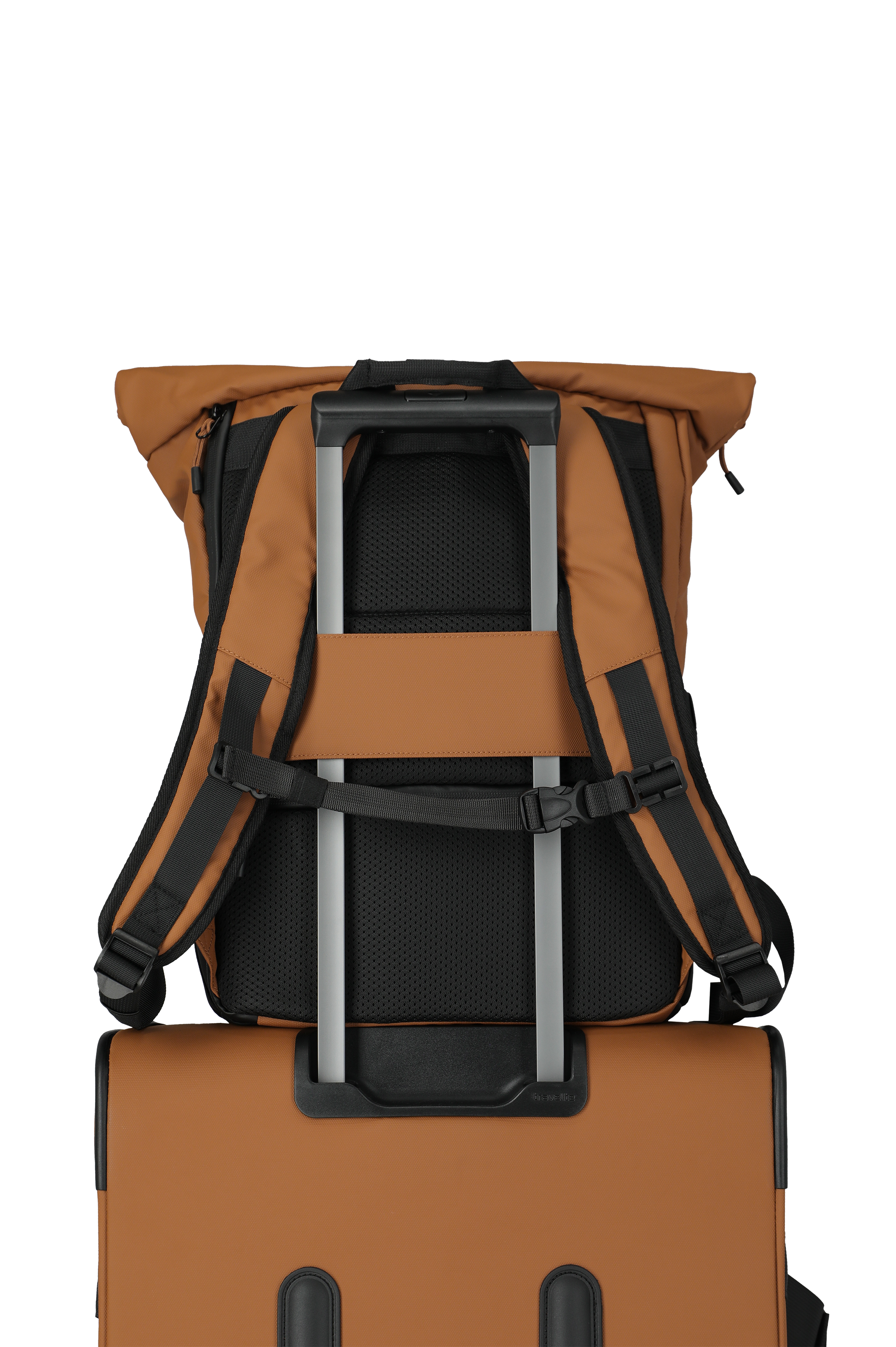 Travelite BRIIZE Rollup Rucksack M, Curry – Produktansicht 9