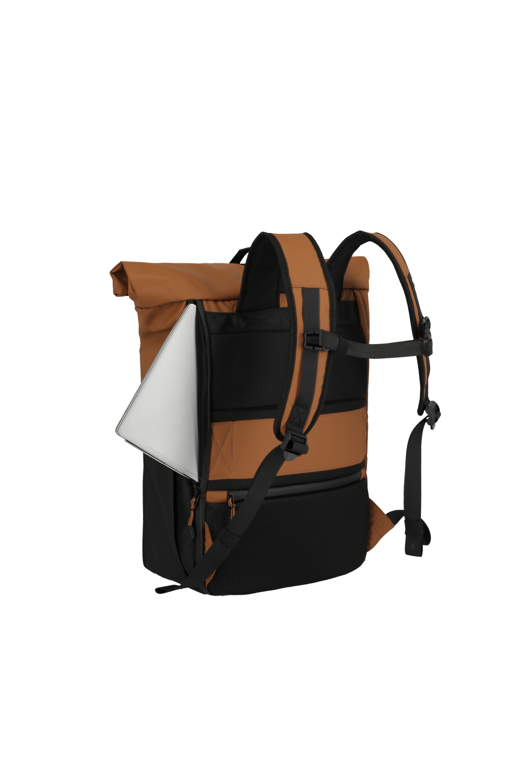 Travelite BRIIZE Rollup Rucksack M, Curry – Produktansicht 6