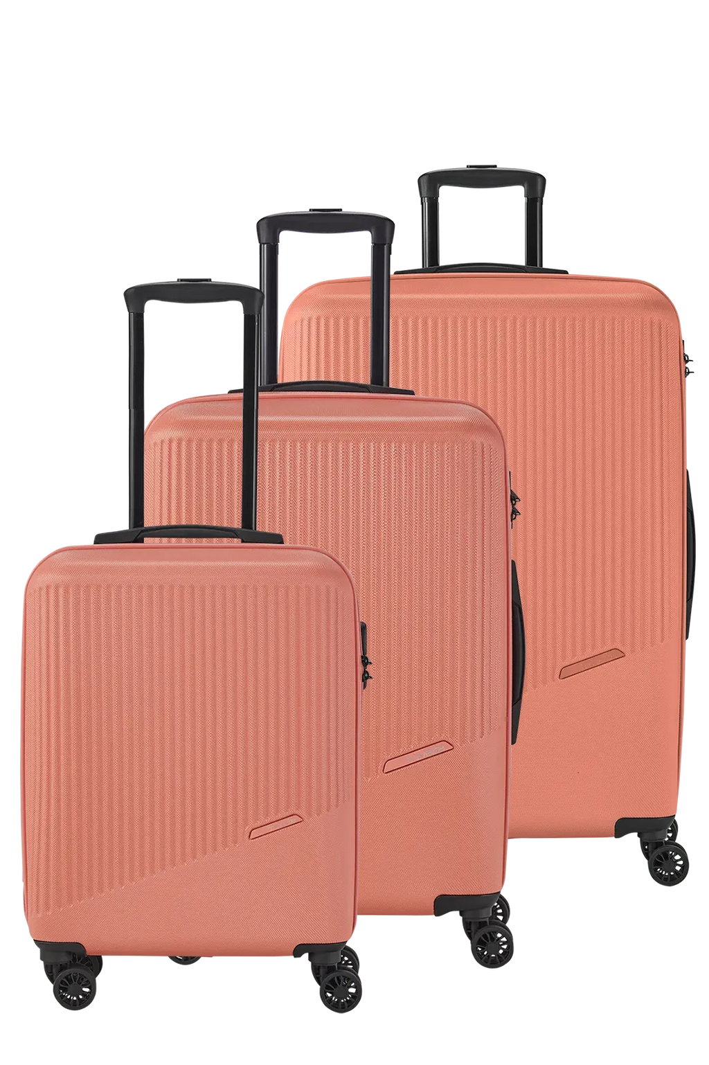 Travelite BALI 3-tlg. Koffer-Set S/M/L, Koralle