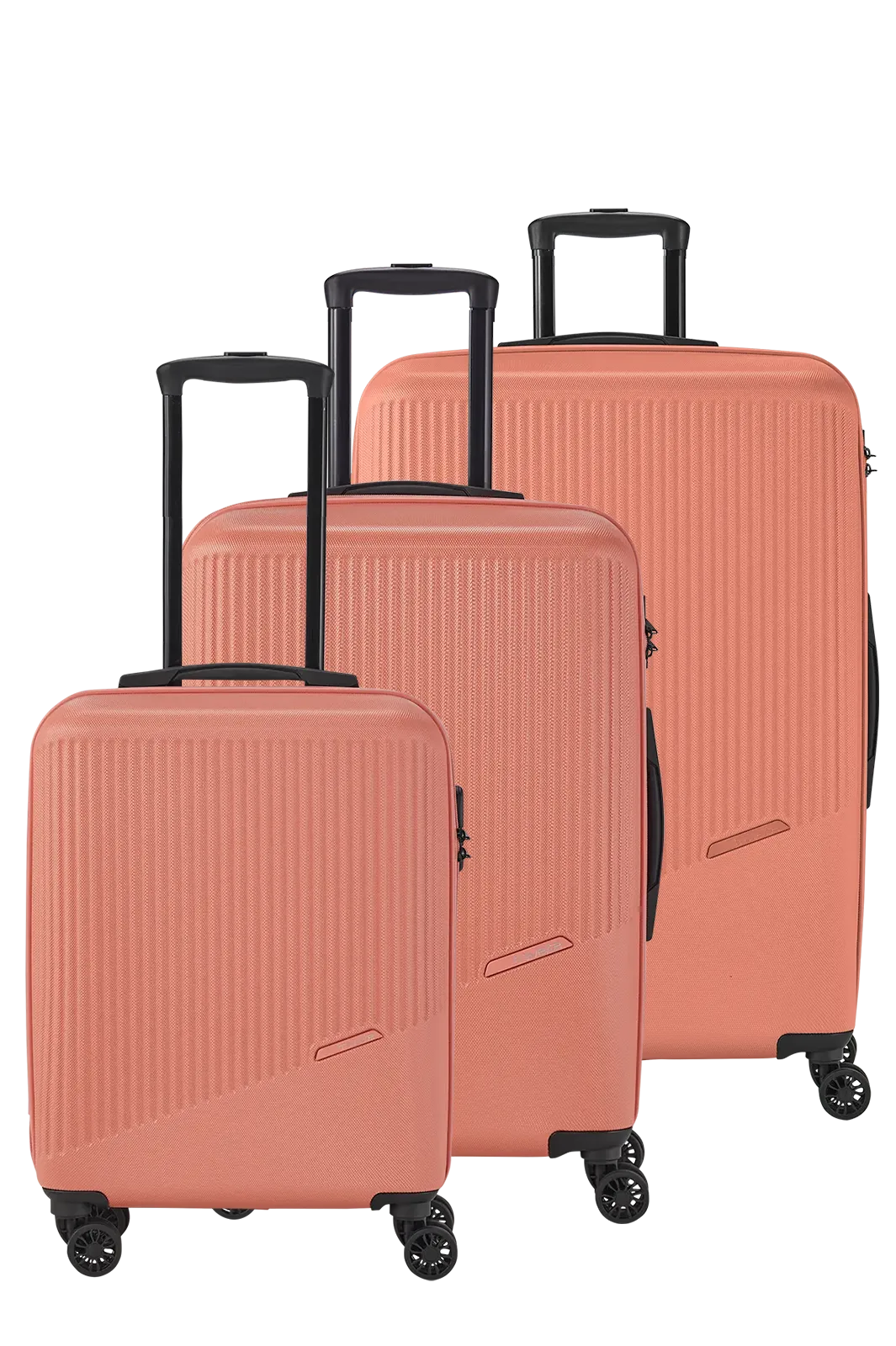 Travelite BALI 3-tlg. Koffer-Set S/M/L, Koralle