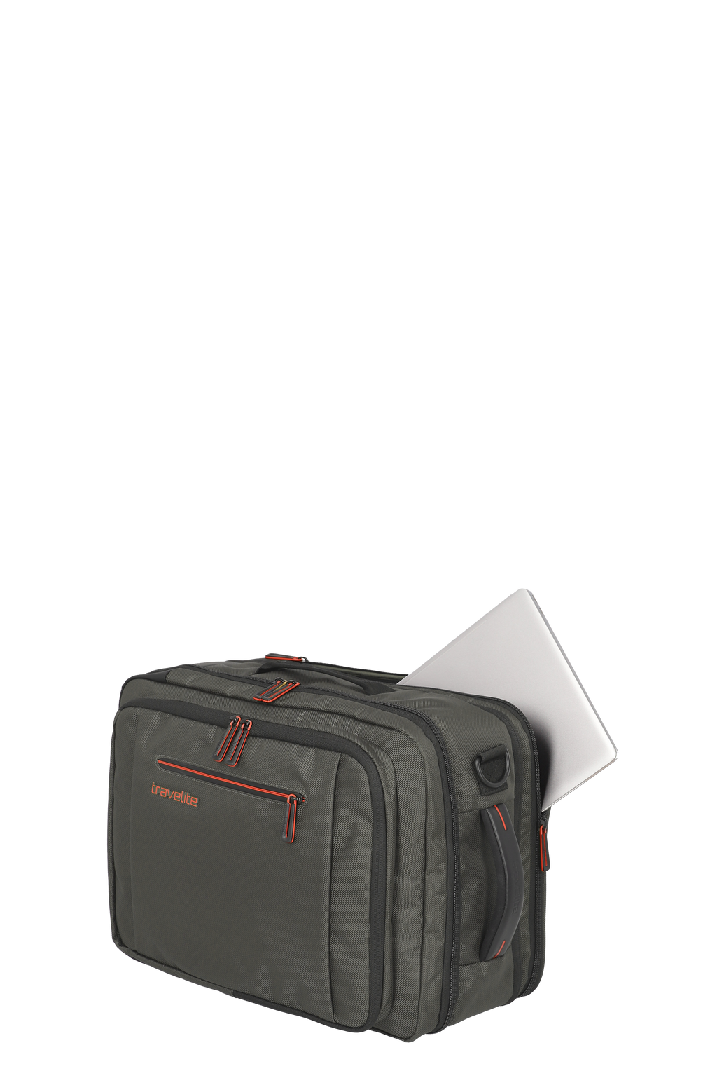 Travelite CROSSLITE Bordtasche/Rucksack L erw., Olive – Produktansicht 6