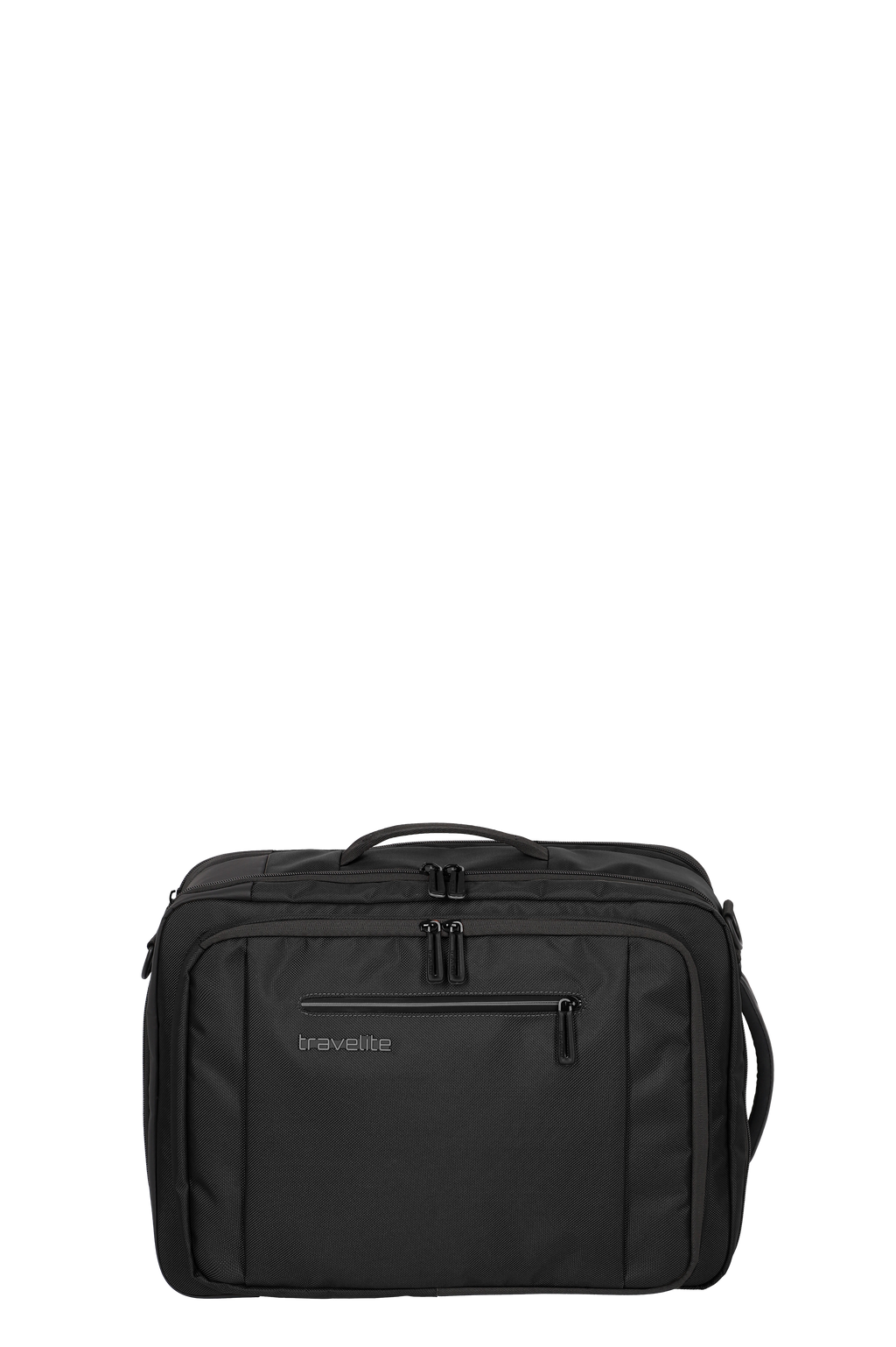 Travelite CROSSLITE Bordtasche/Rucksack L erw., Black