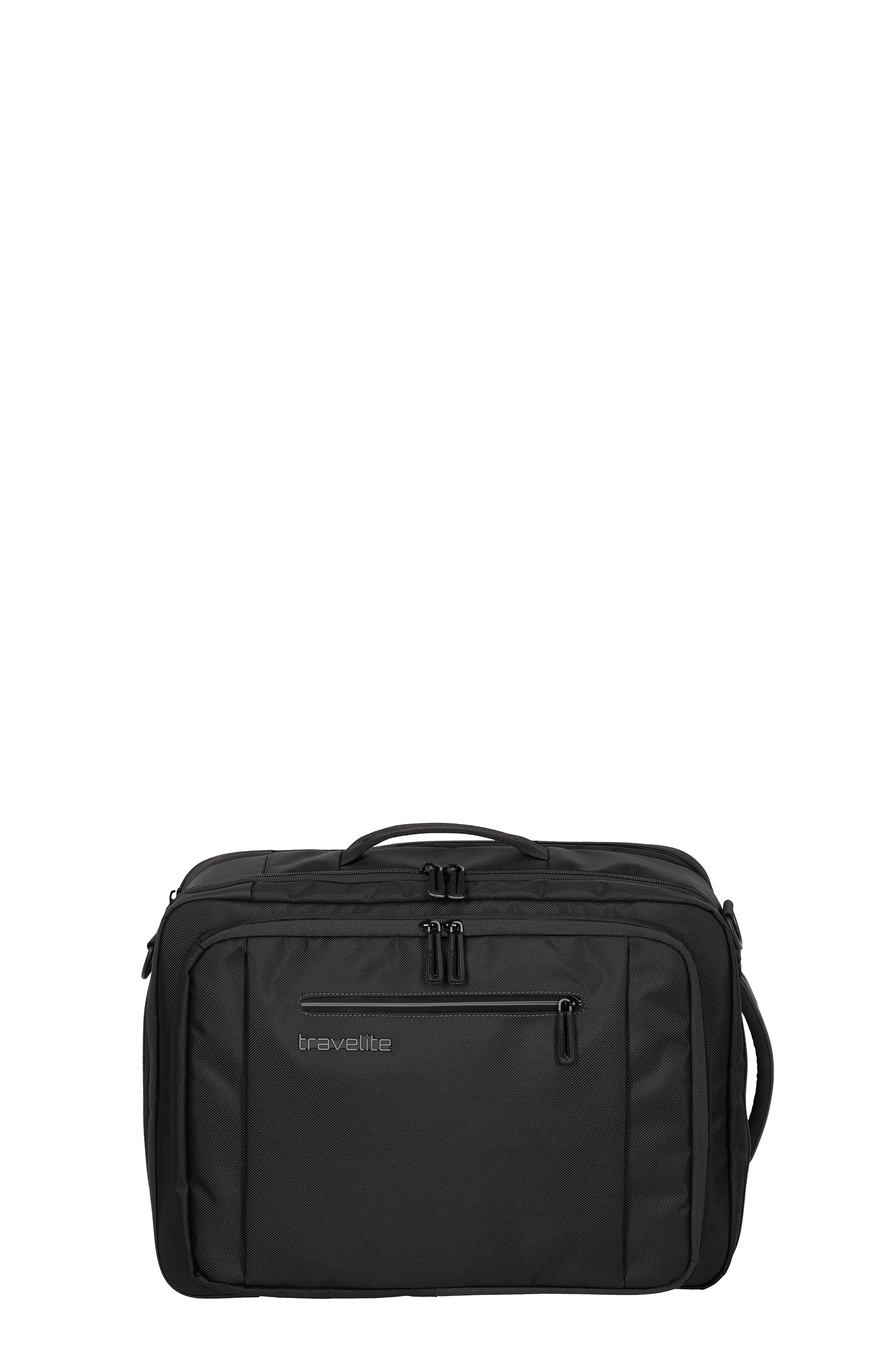 Travelite CROSSLITE Bordtasche/Rucksack L erw., Black