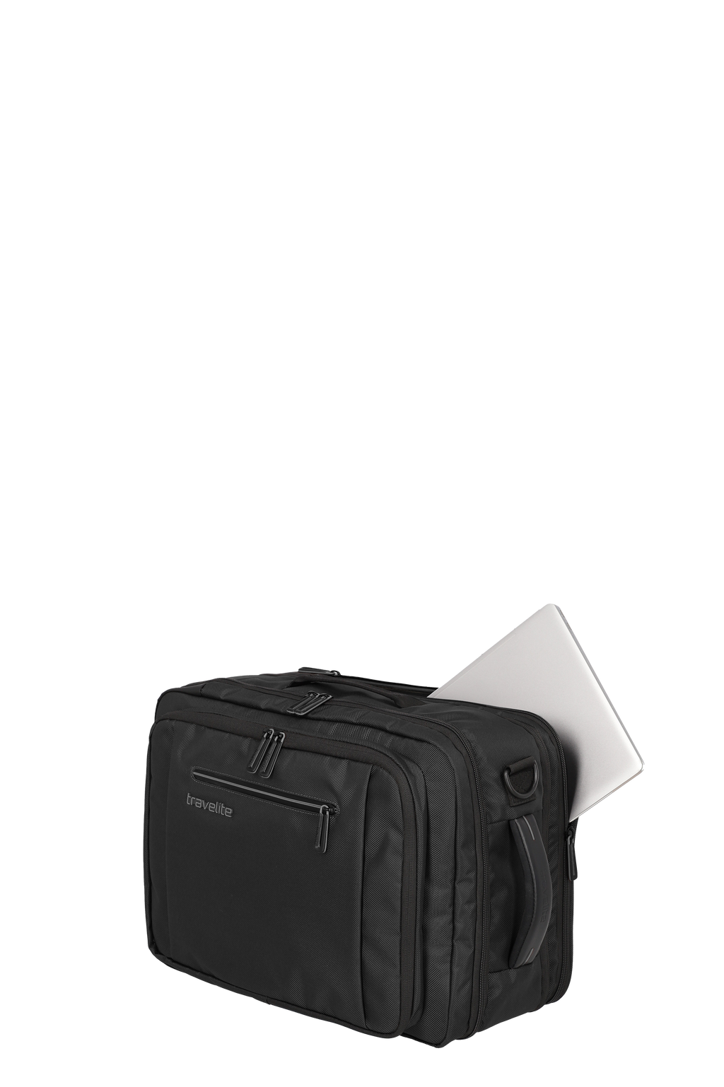Travelite CROSSLITE Bordtasche/Rucksack L erw., Black – Produktansicht 4