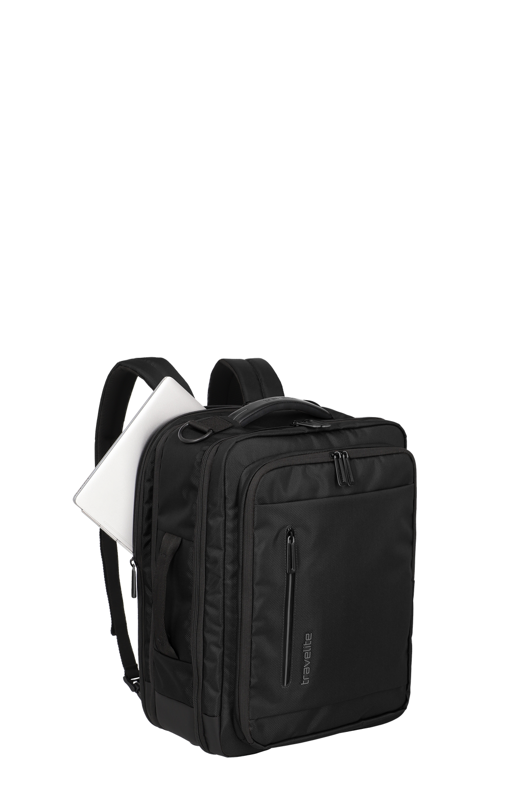 Travelite CROSSLITE Bordtasche/Rucksack L erw., Black – Produktansicht 8