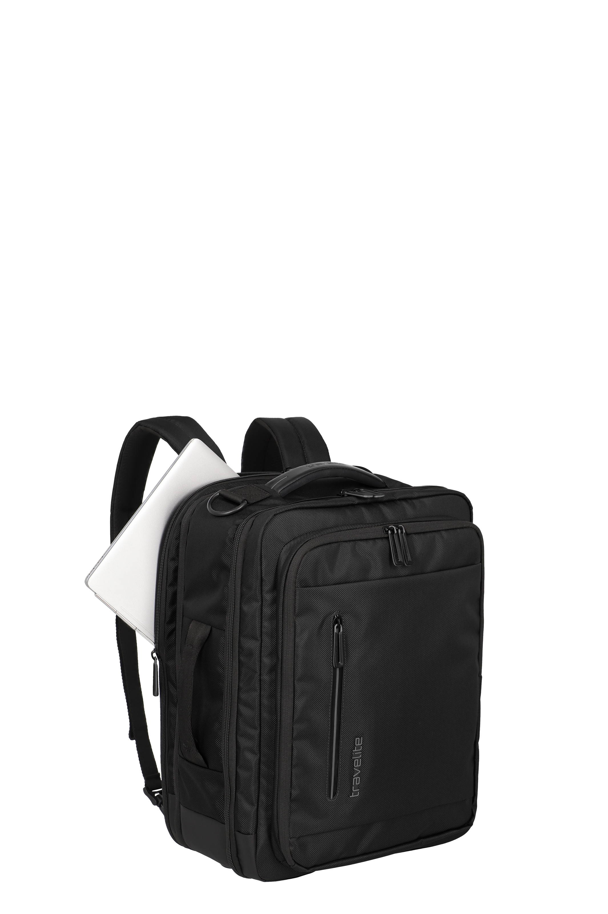 Travelite CROSSLITE Bordtasche/Rucksack L erw., Black – Produktansicht 8
