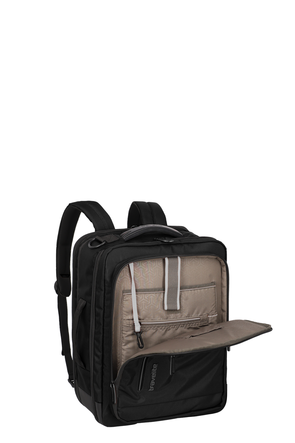 Travelite CROSSLITE Bordtasche/Rucksack L erw., Black – Produktansicht 9