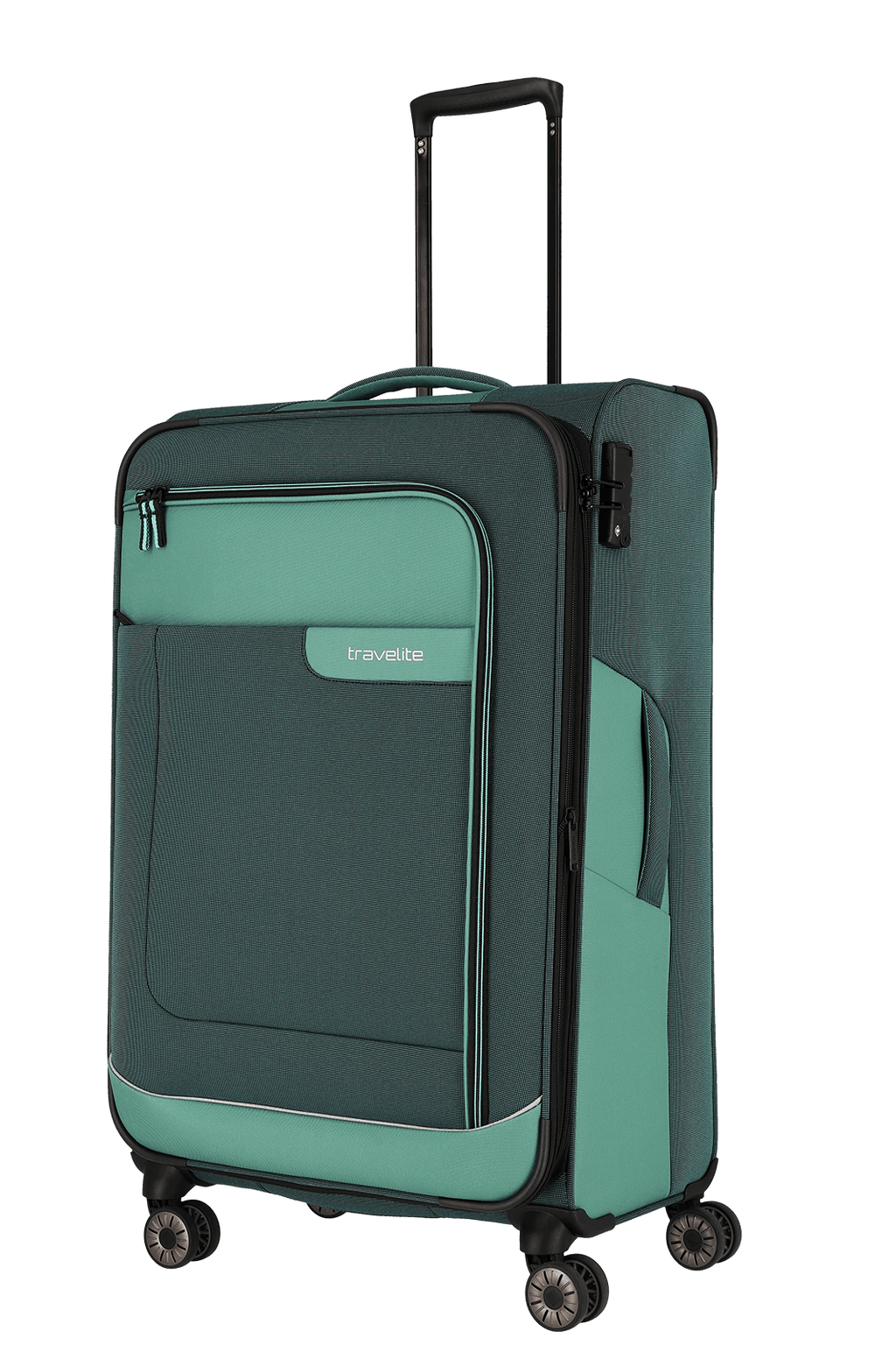 Travelite VIIA 4w Trolley L erw., Eukalyptus – Produktansicht 2
