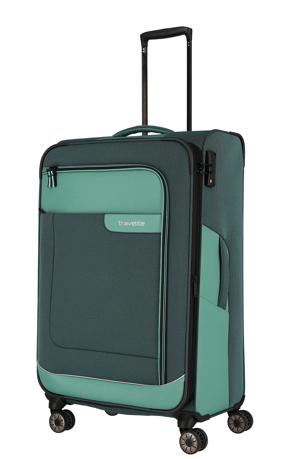Travelite VIIA 4w Trolley L erw., Eukalyptus – Produktansicht 2