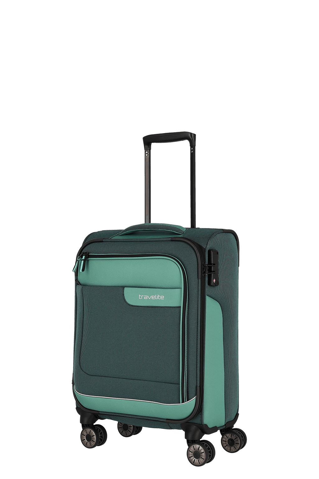 Travelite VIIA 4w Trolley S, Eukalyptus – Produktansicht 3