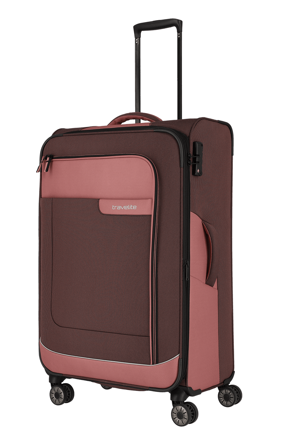 Travelite VIIA 4w Trolley L erw., Frühlingsrose – Produktansicht 3