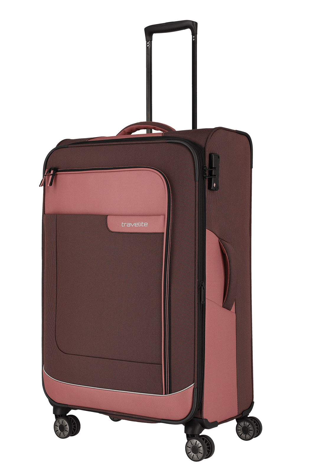 Travelite VIIA 4w Trolley L erw., Frühlingsrose – Produktansicht 3