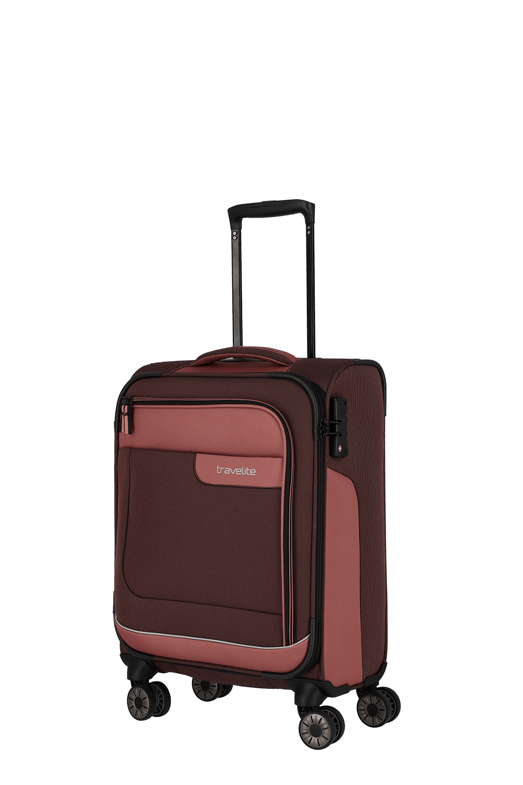 Travelite VIIA 4w Trolley S, Frühlingsrose – Produktansicht 3