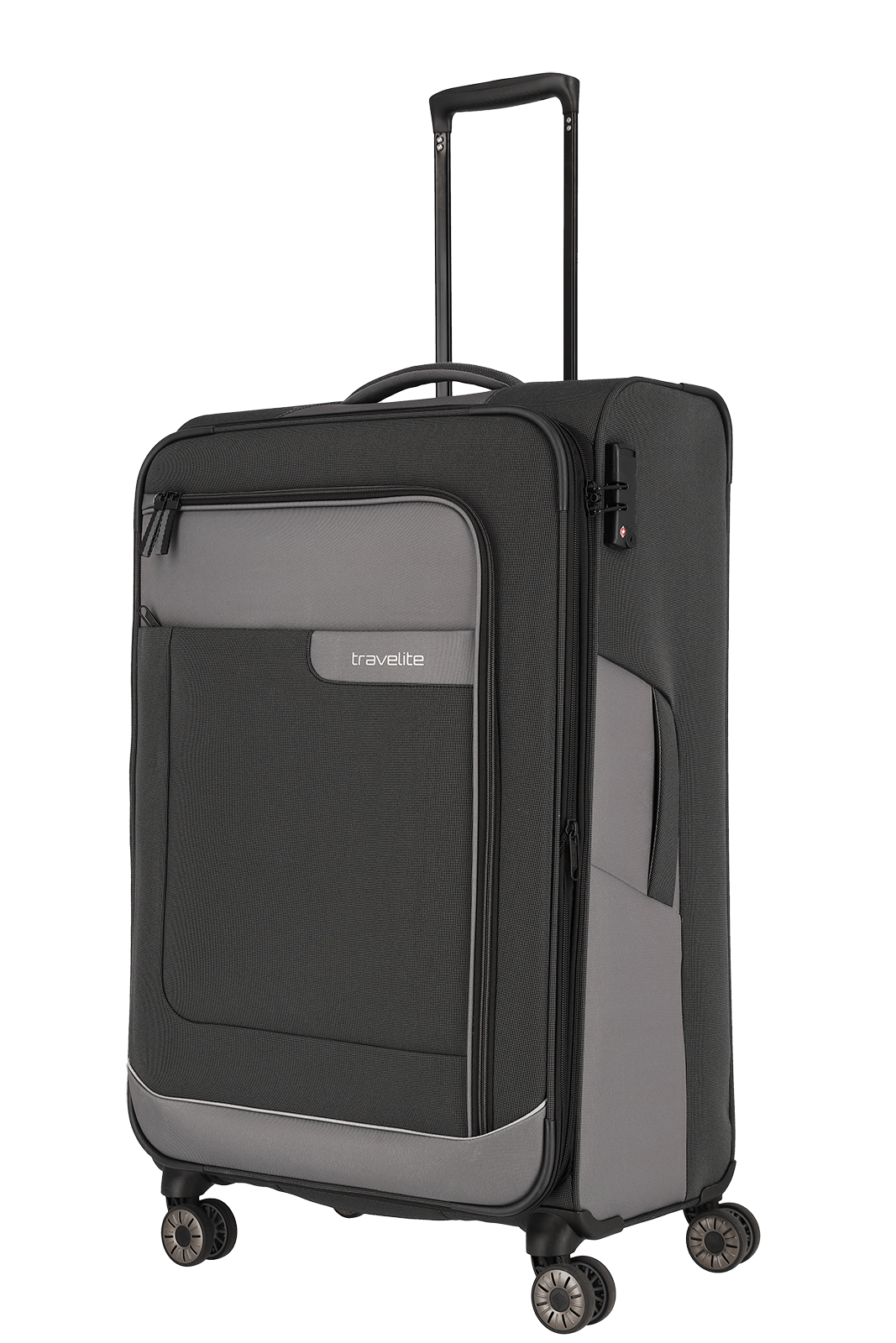 Travelite VIIA 4w Trolley L erw., Schiefer – Produktansicht 6