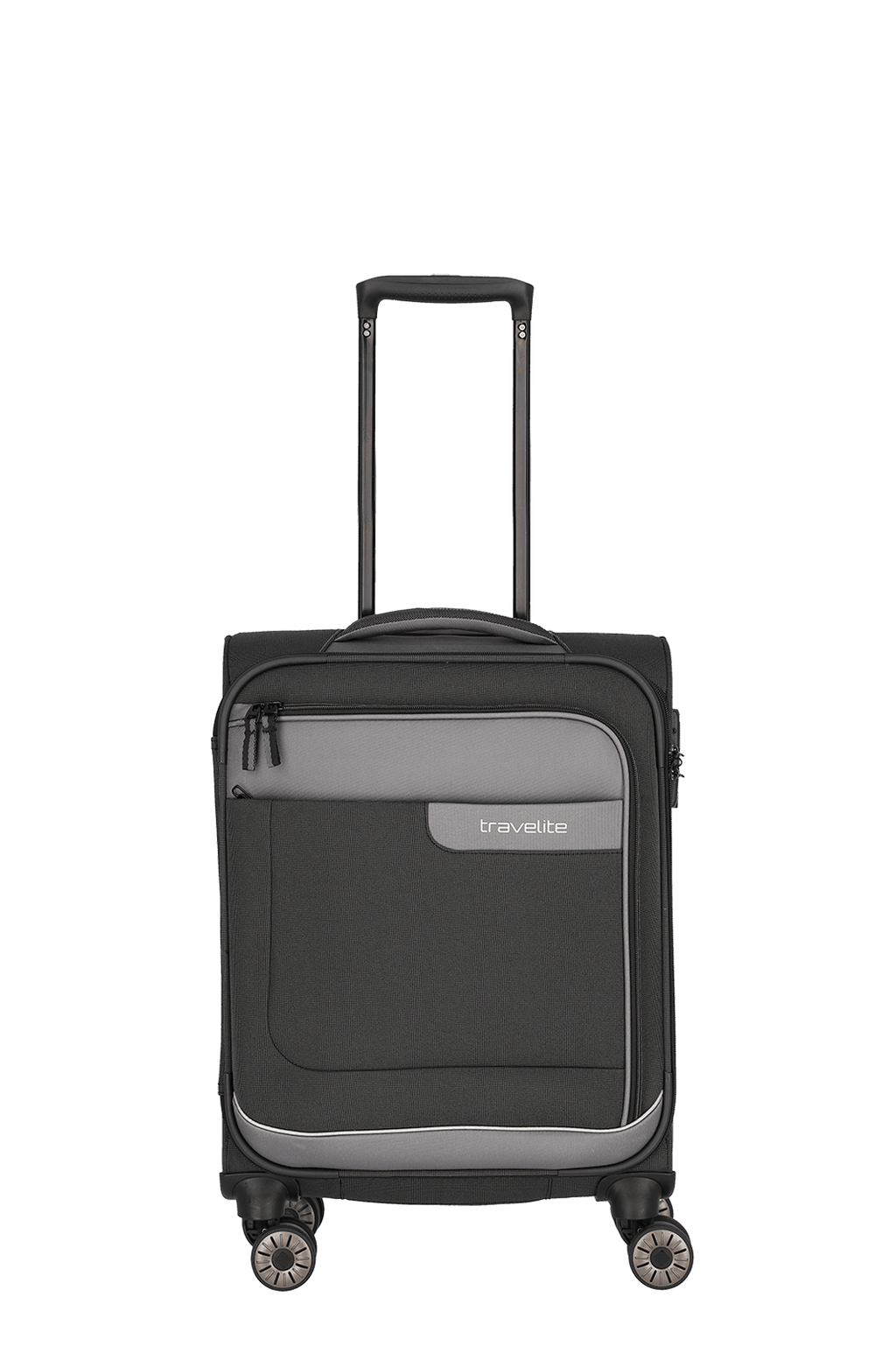 Travelite VIIA 4w Trolley S, Schiefer – Produktansicht 2