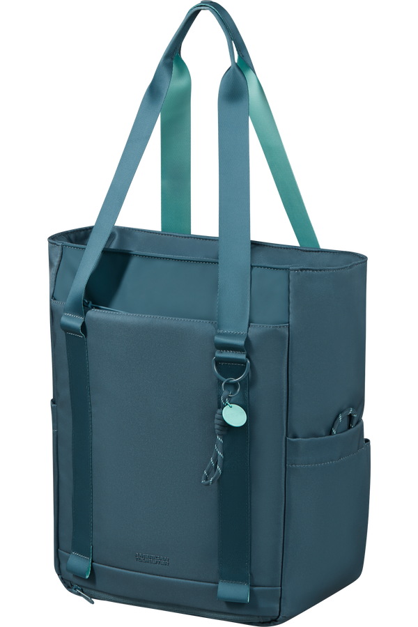 American Tourister MINIMA 14.1″ Tote Bag, Totally Teal – Produktansicht 2