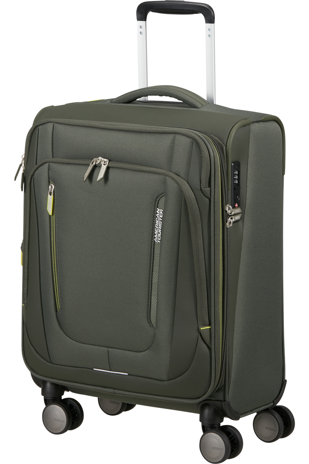 American Tourister WANDERLITE Trolley S, Dark Khaki – Produktansicht 2
