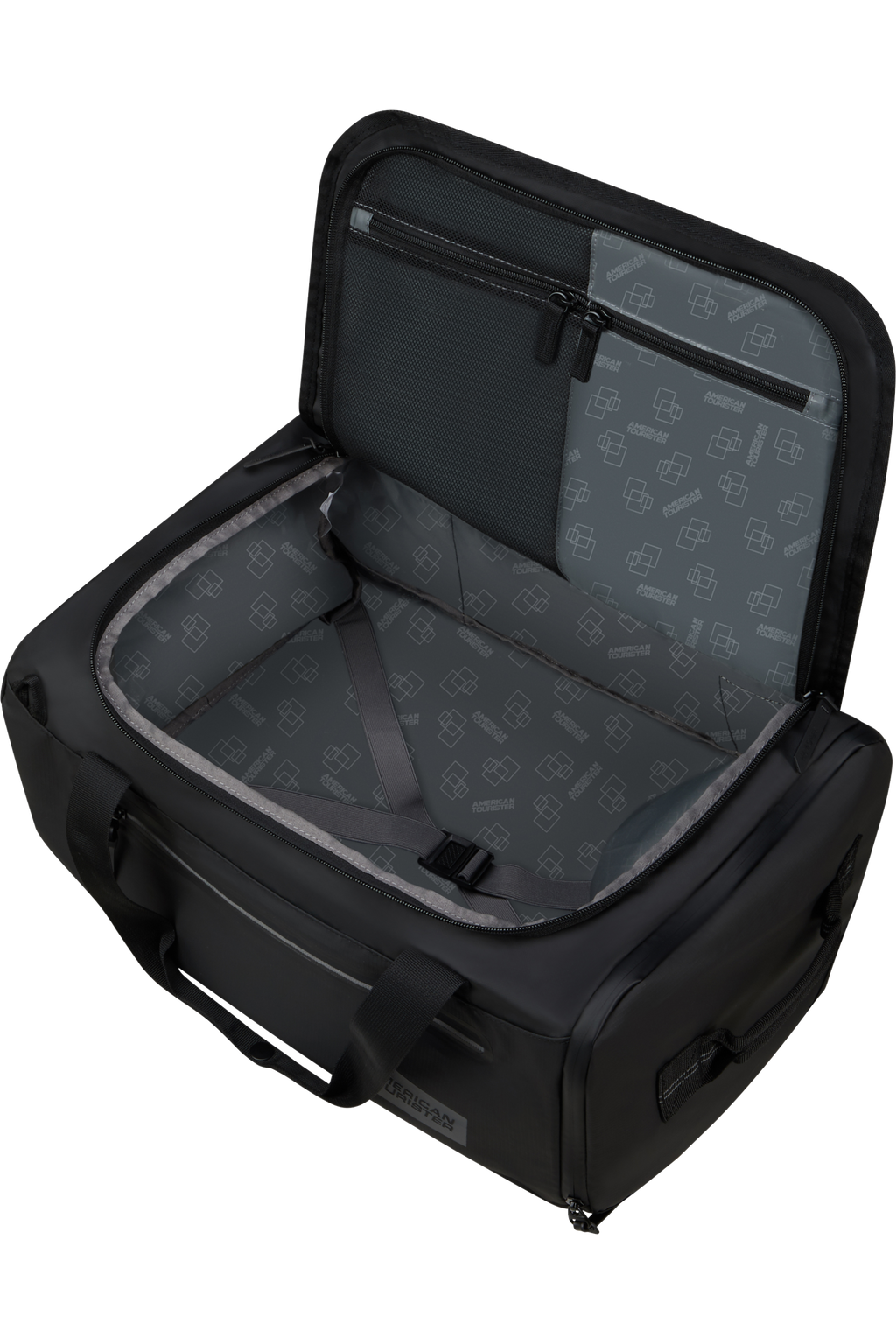 American Tourister TRAILGO Reisetasche S, Schwarz – Produktansicht 4