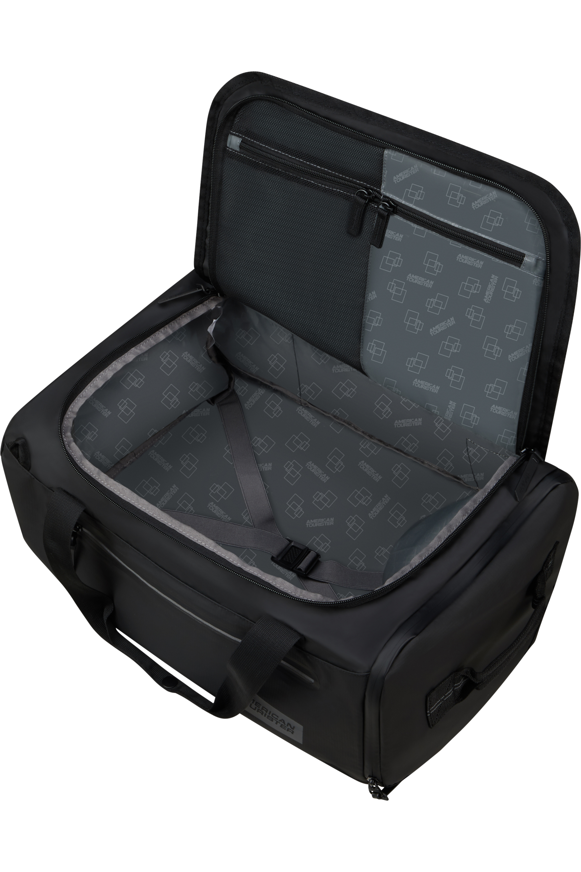 American Tourister TRAILGO Reisetasche S, Schwarz – Produktansicht 4