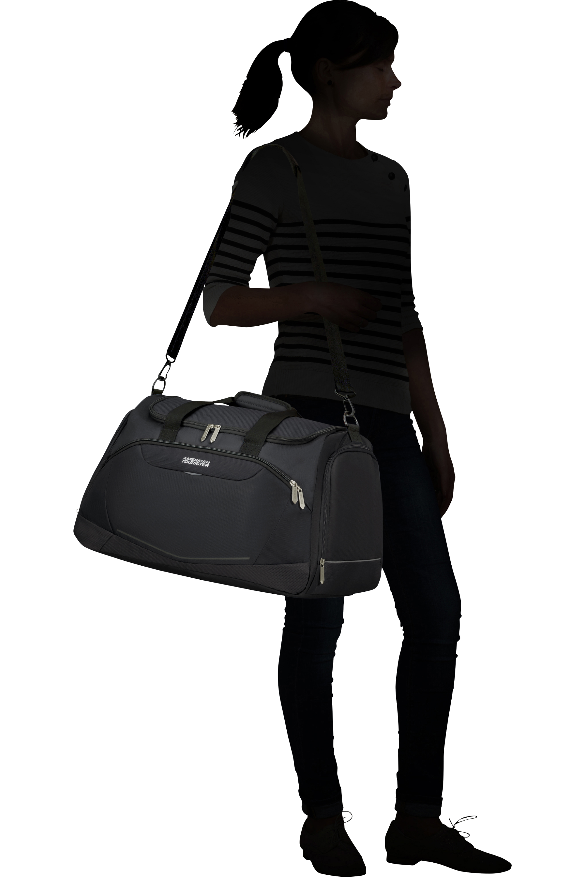 American Tourister SUMMERRIDE Reisetasche S, Schwarz – Produktansicht 2