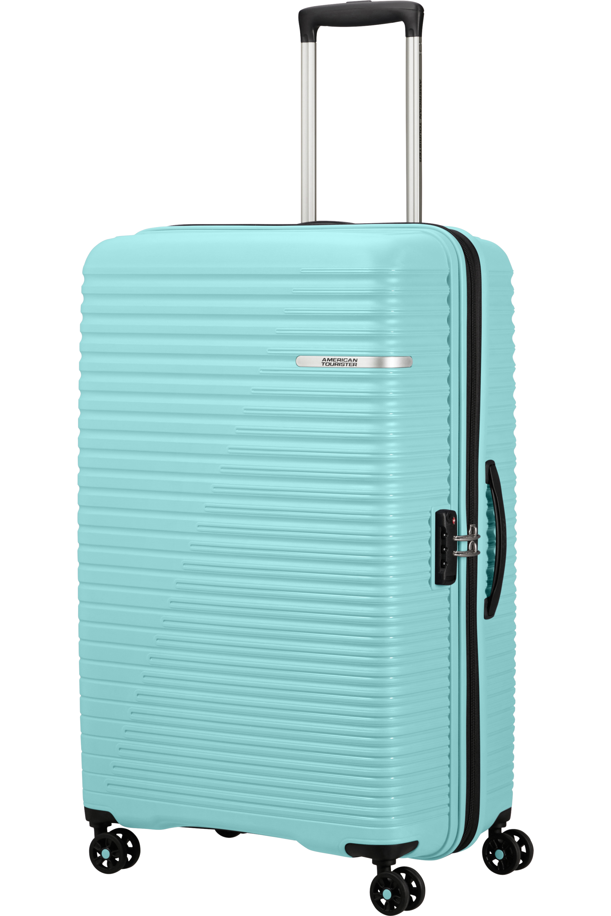 American Tourister LIFTOFF Trolley L, Summer Blue – Produktansicht 6