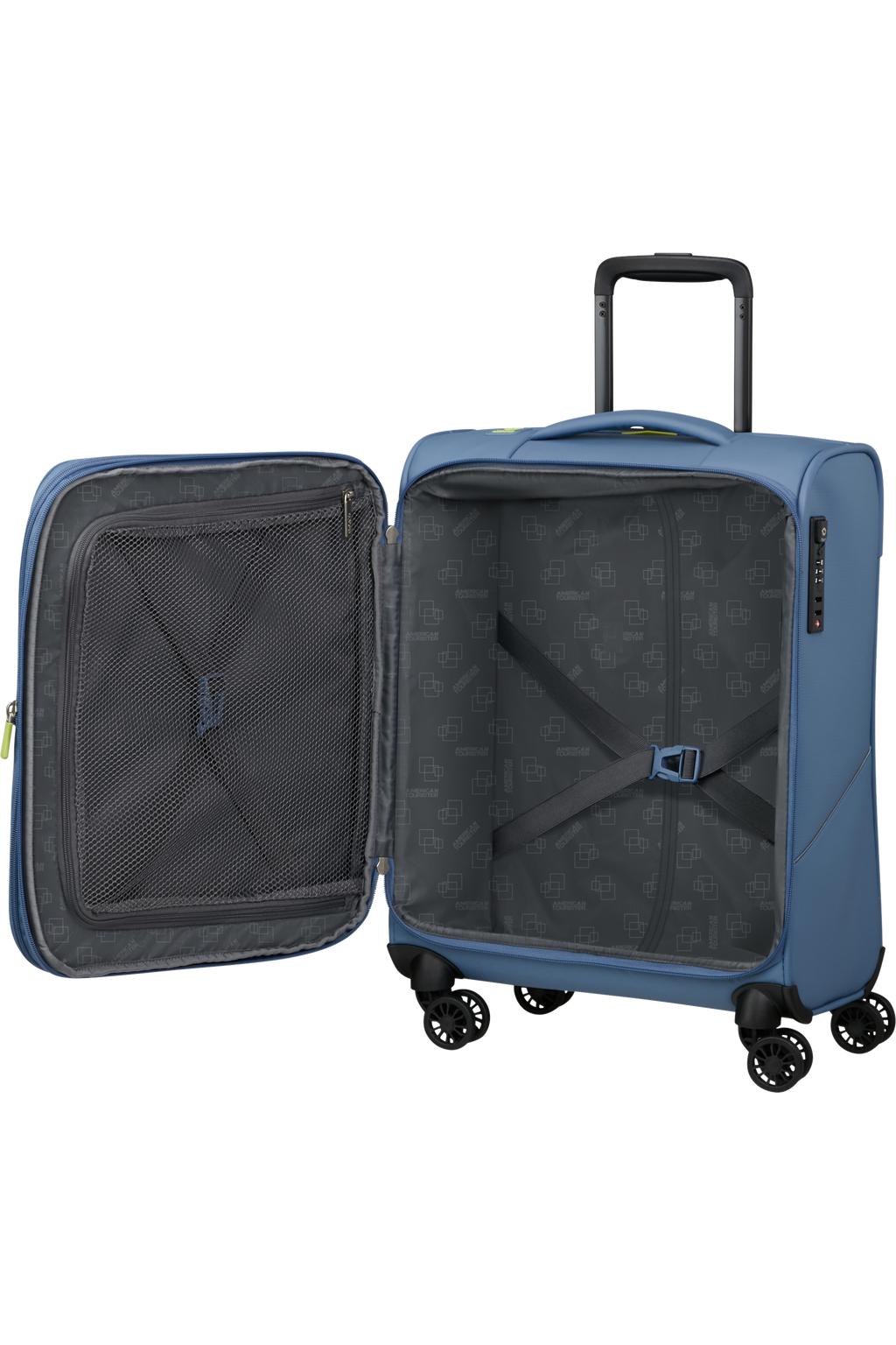 American Tourister SUMMERRIDE Trolley S, Coronet Blue – Produktansicht 3