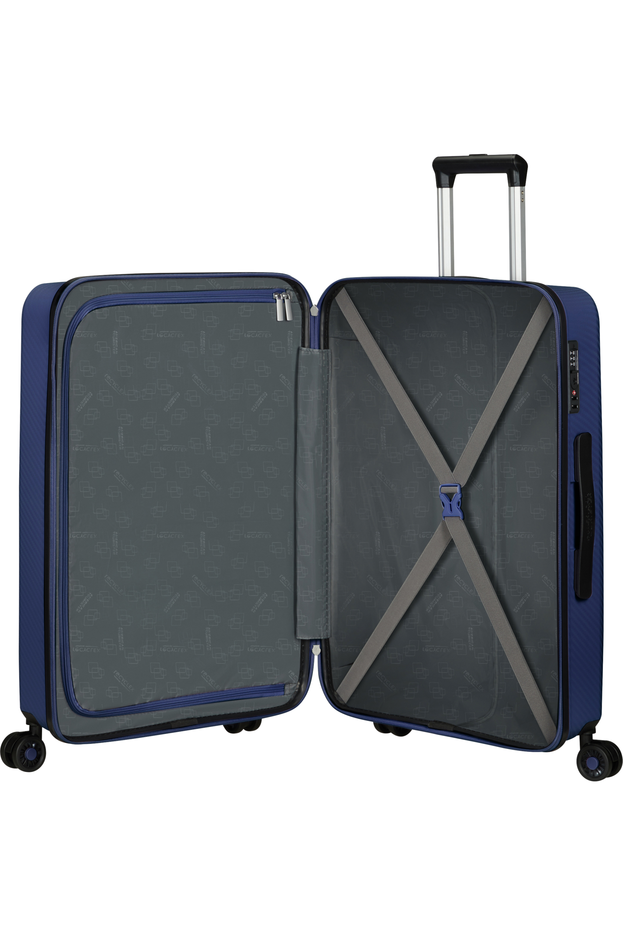 American Tourister SUMMER HIT Trolley M, Navy – Produktansicht 2