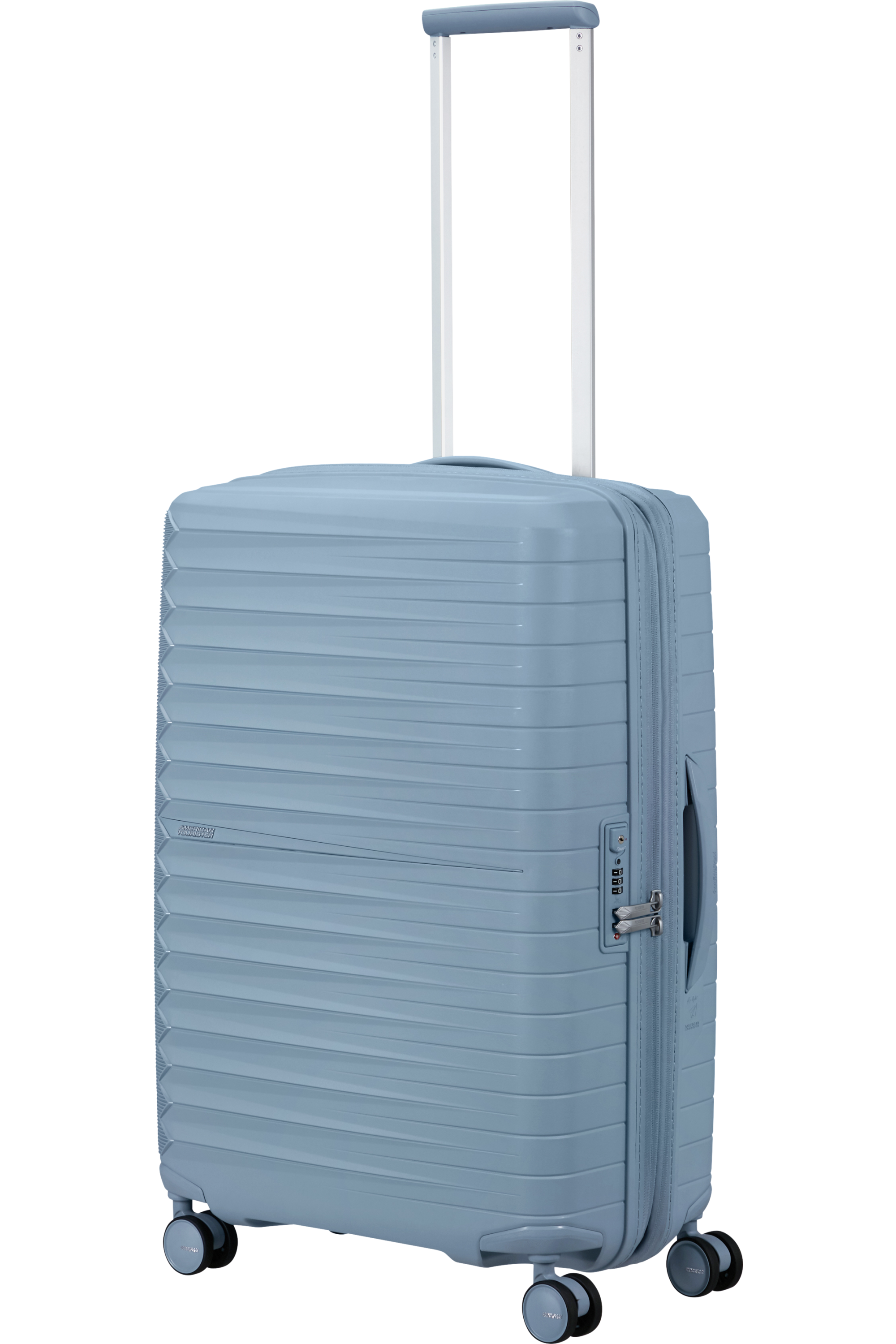 American Tourister FASTFORWARD Trolley M, Steel Blue – Produktansicht 6