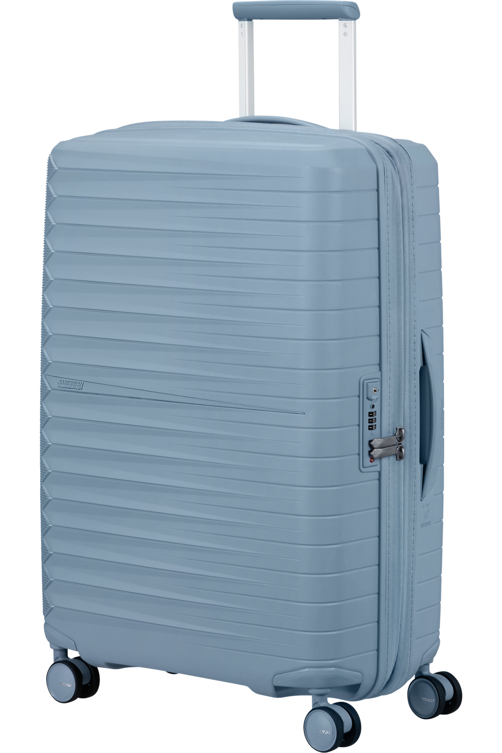 American Tourister FASTFORWARD Trolley M, Steel Blue – Produktansicht 2
