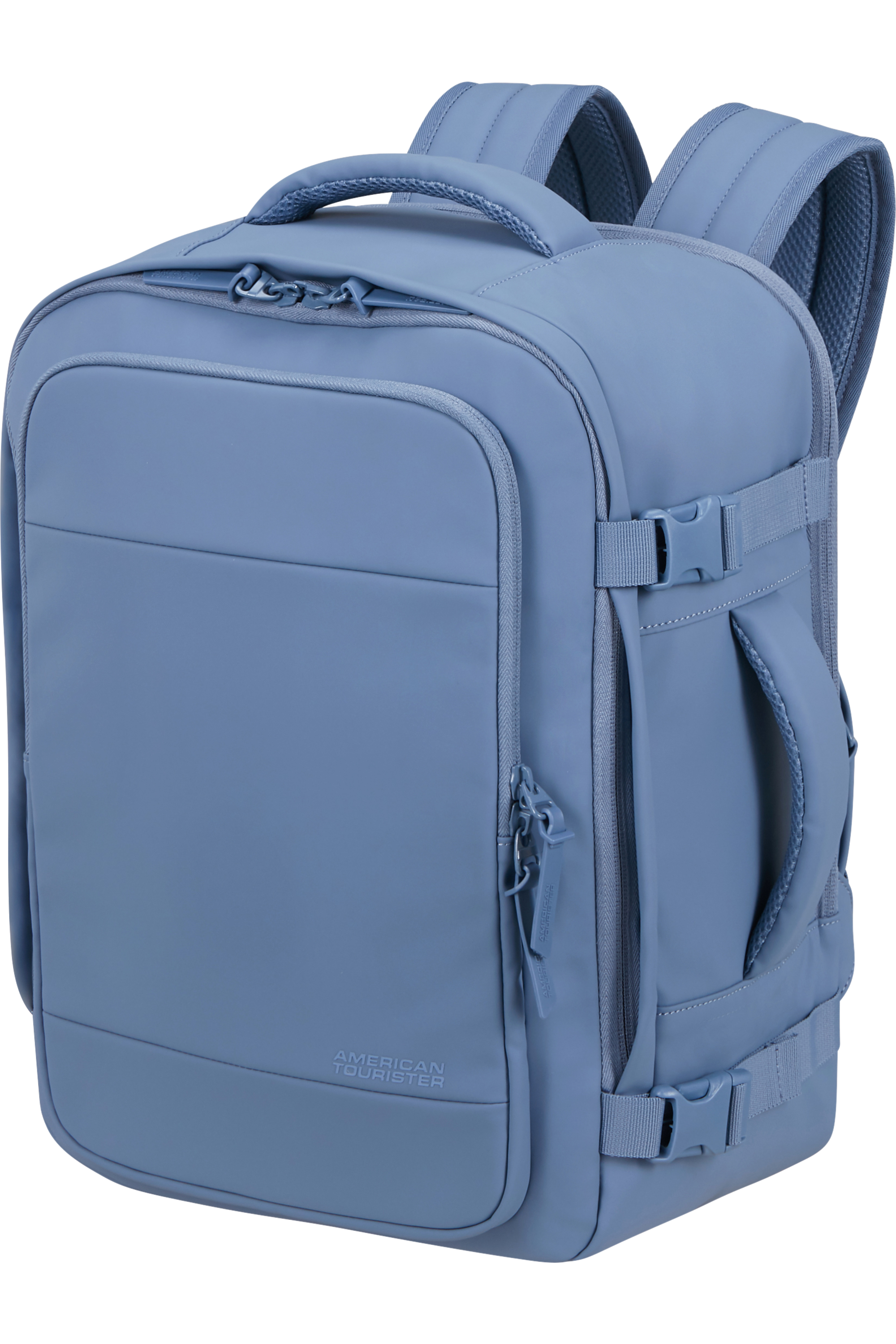 American Tourister TAKE2CABIN Rucksack S, Storm Blue – Produktansicht 2
