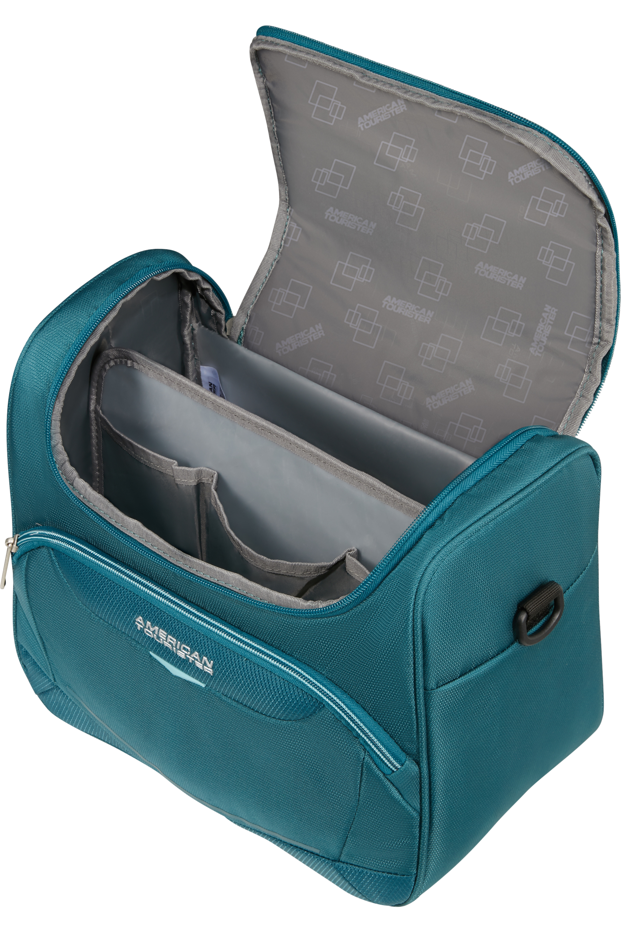 American Tourister SUMMERRIDE Beauty Case, Totally Teal – Produktansicht 3