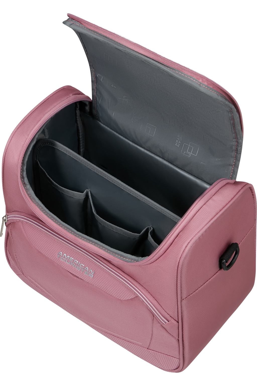 American Tourister SUMMERRIDE Beauty Case, Lilas Pink – Produktansicht 3