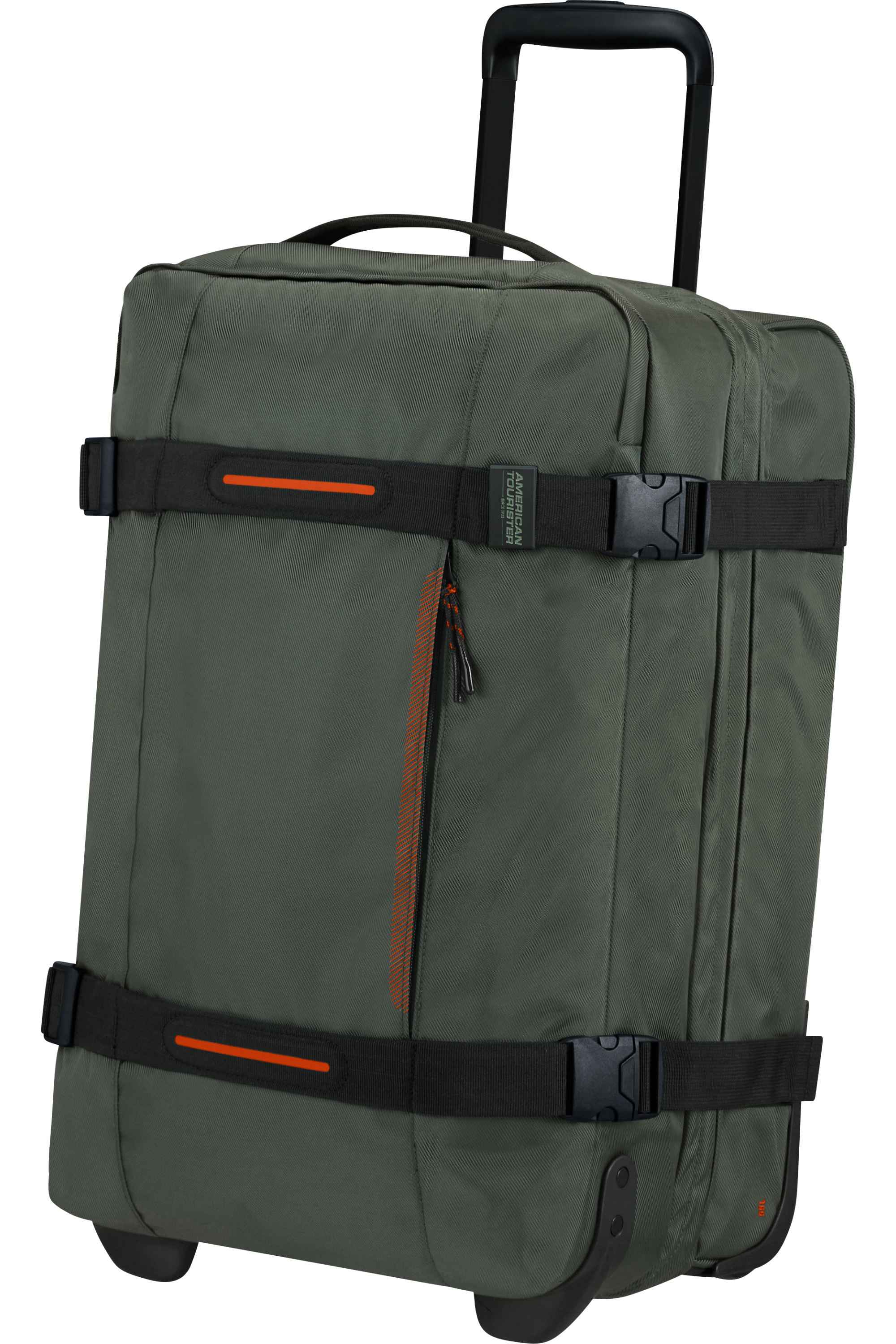 American Tourister URBAN TRACK Rollenreisetasche S, Dark Khaki – Produktansicht 2