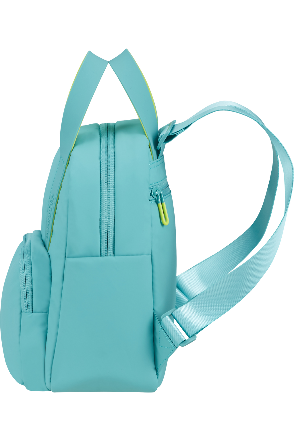 American Tourister PUFFYPOP Rucksack S, Dusty Turquoise – Produktansicht 5