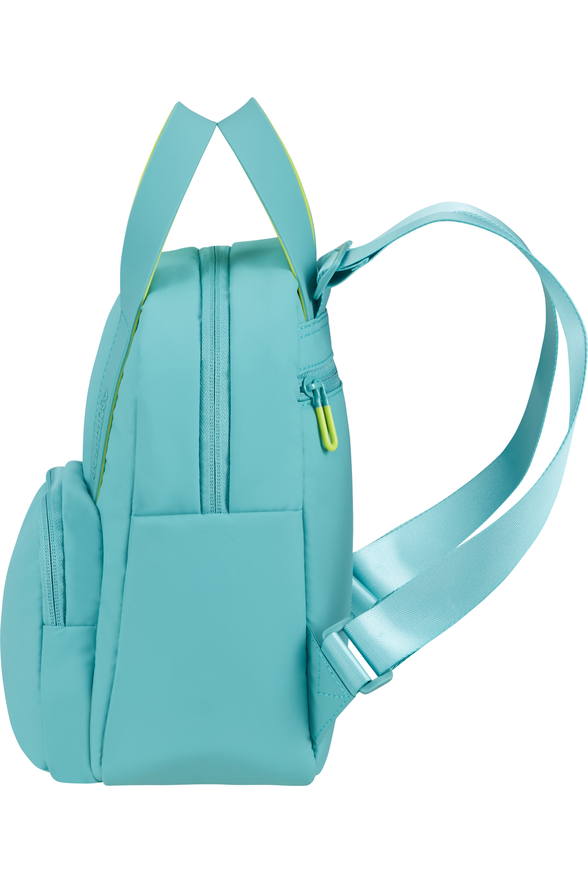 American Tourister PUFFYPOP Rucksack S, Dusty Turquoise – Produktansicht 5