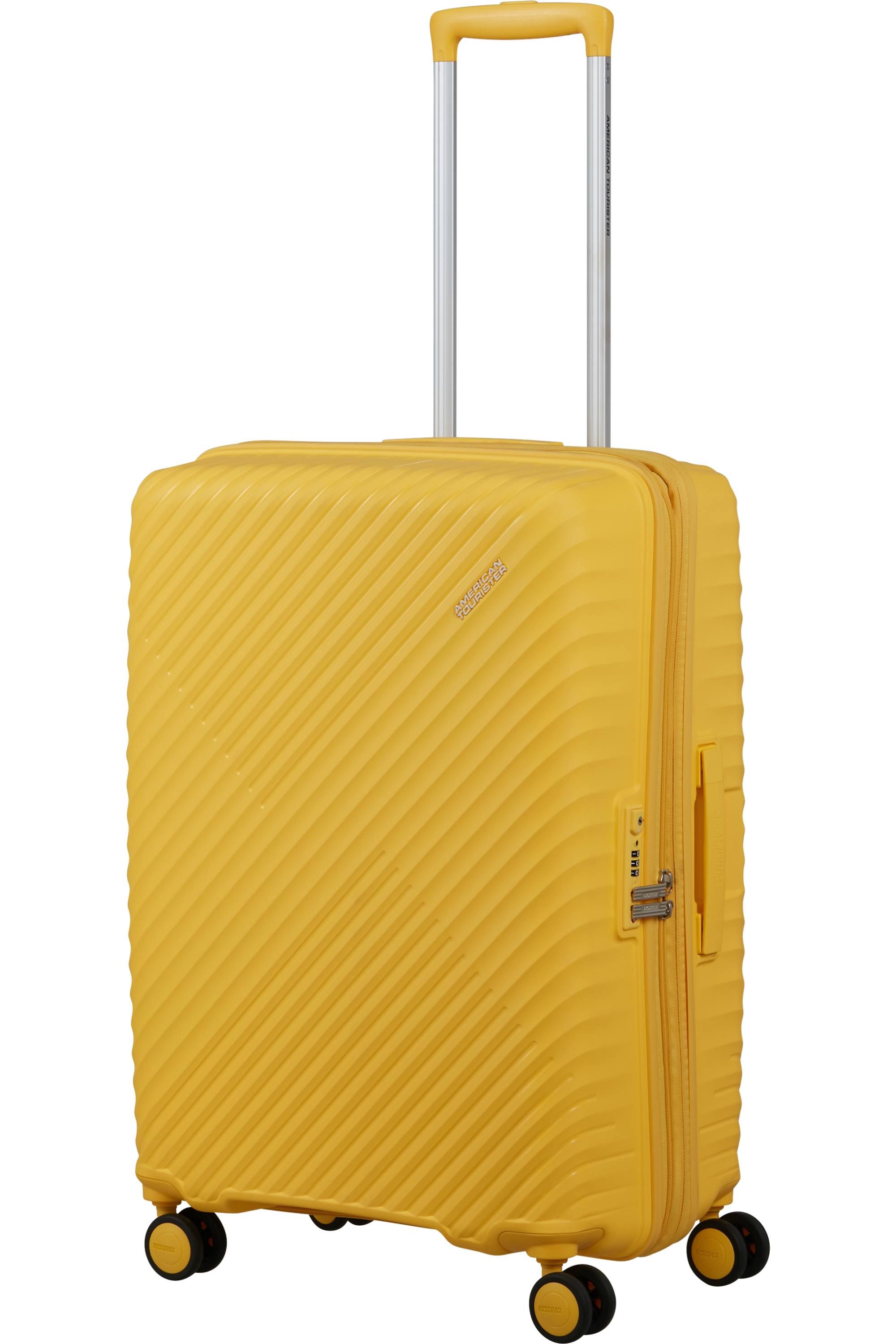 American Tourister DIABLAST Trolley M, Digital Yellow – Produktansicht 6