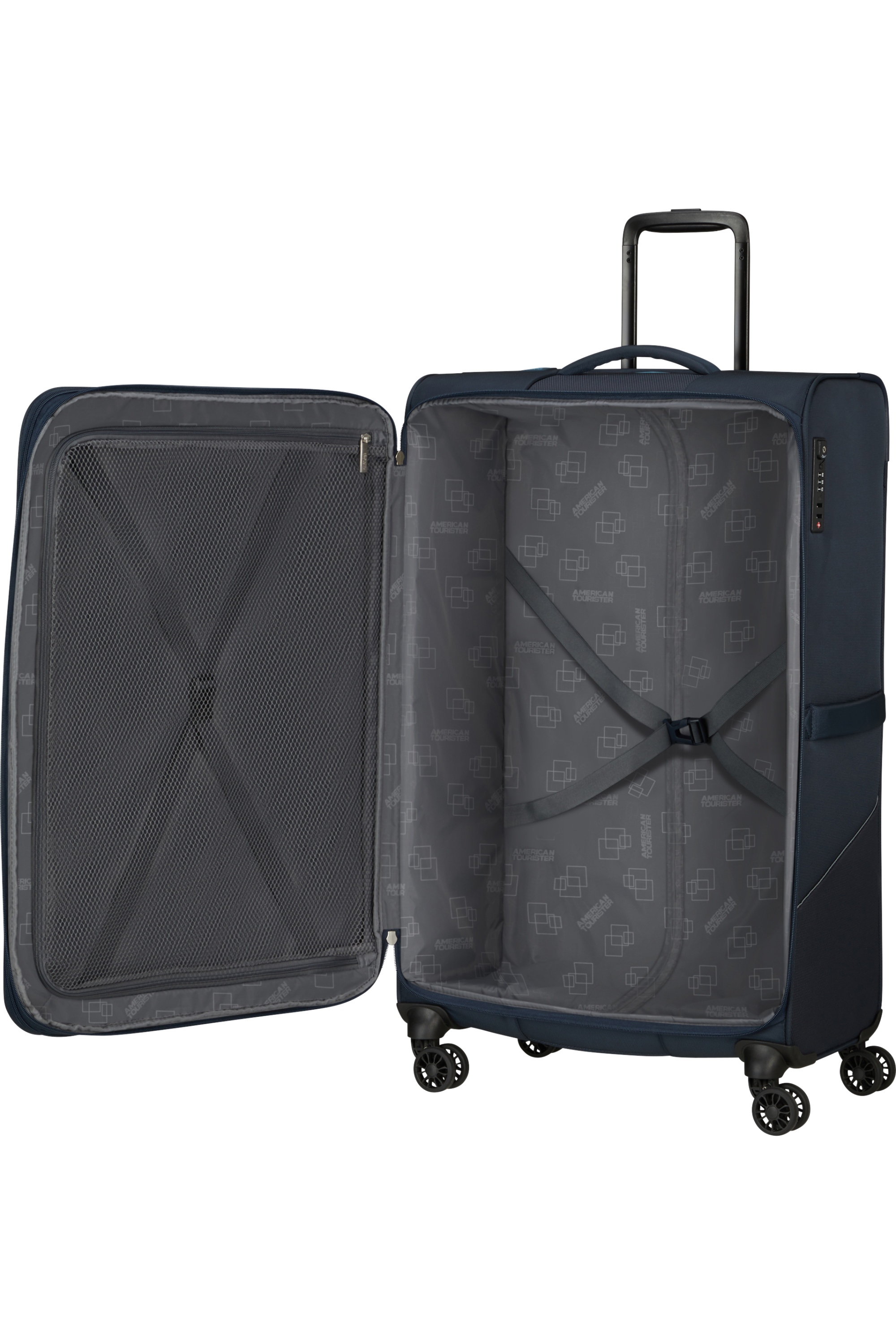American Tourister SUMMERRIDE Trolley XL, Navy – Produktansicht 3
