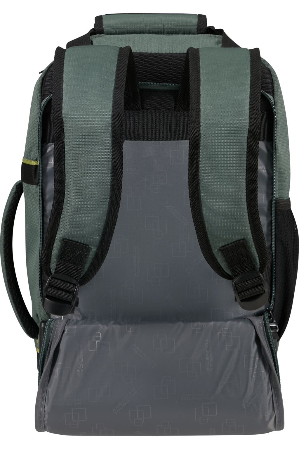 American Tourister TAKE2CABIN Rucksack auf Rollen S, Dark Forest – Produktansicht 6