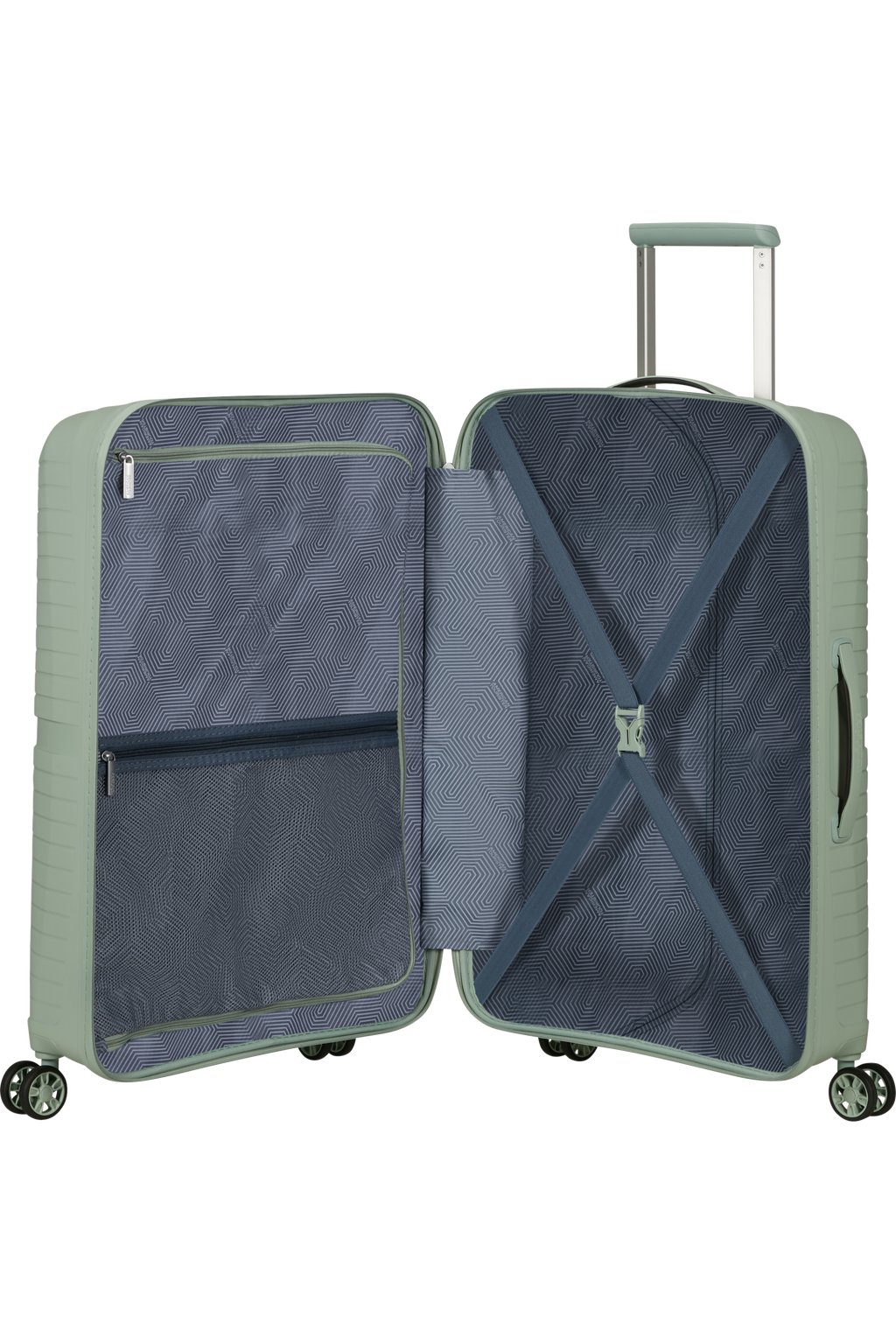 American Tourister AIRCONIC 4w Trolley M, Saturn Sage – Produktansicht 3