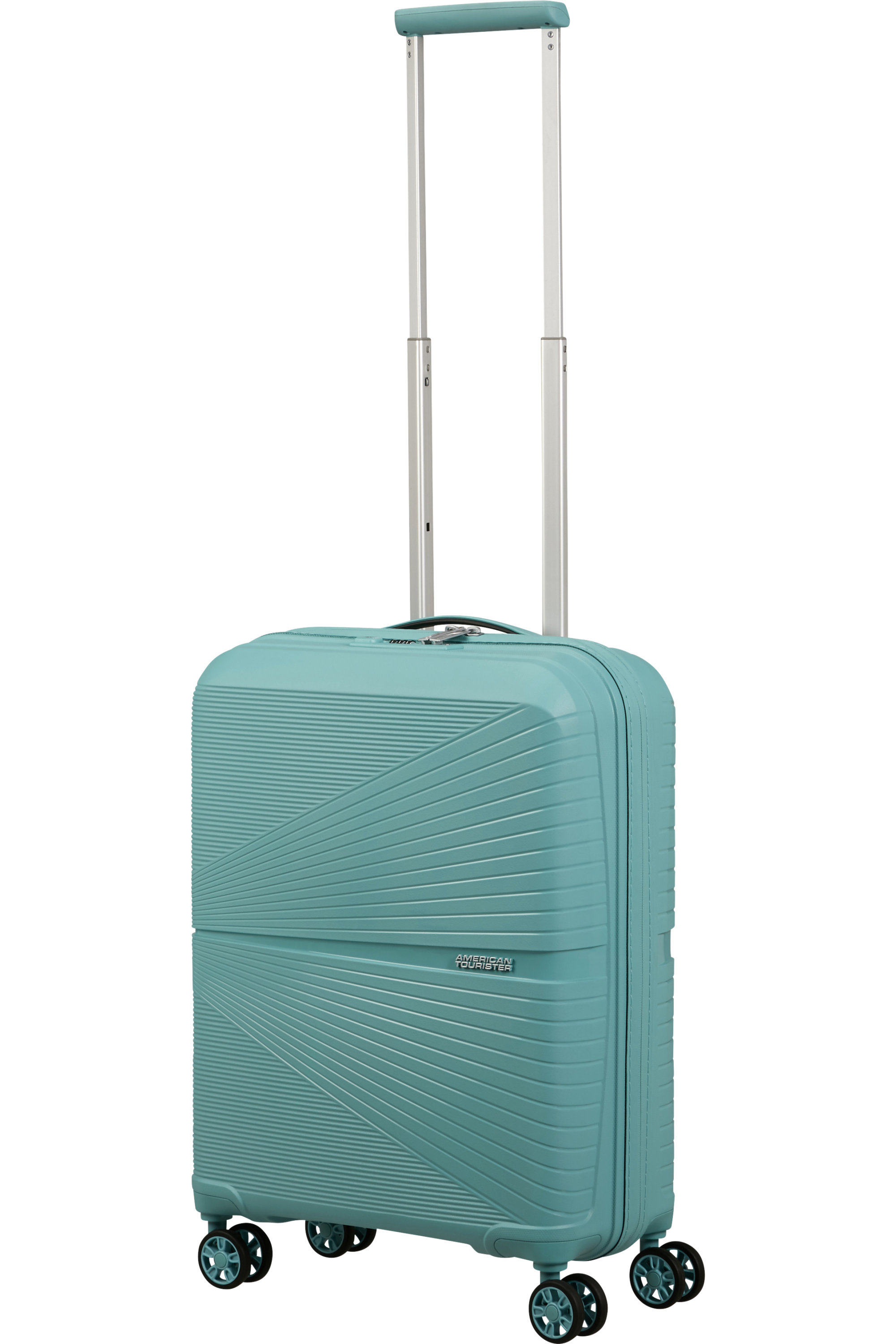 American Tourister AIRCONIC 4w Trolley S, Dusty Turquoise – Produktansicht 6