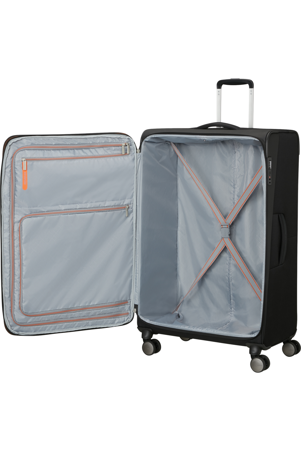 American Tourister WANDERLITE Trolley L, Shadow Black – Produktansicht 3