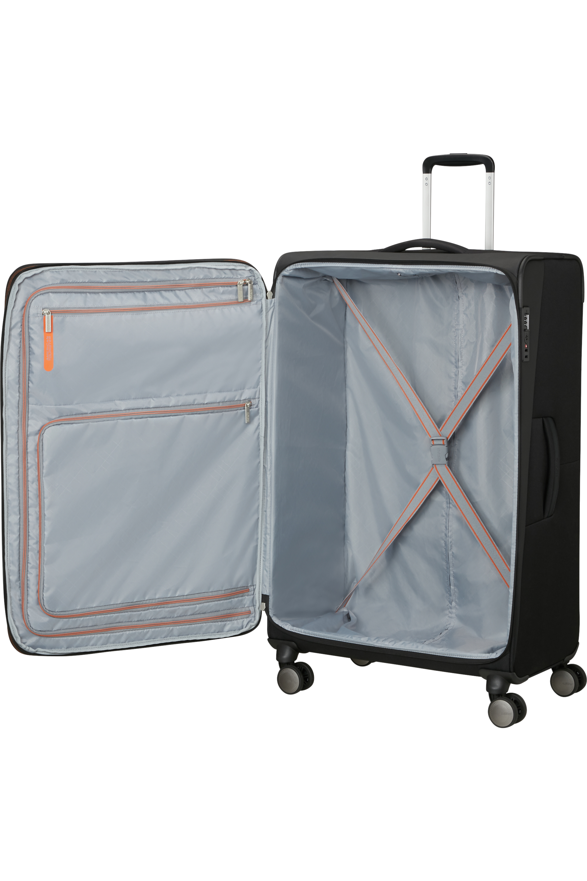 American Tourister WANDERLITE Trolley L, Shadow Black – Produktansicht 3