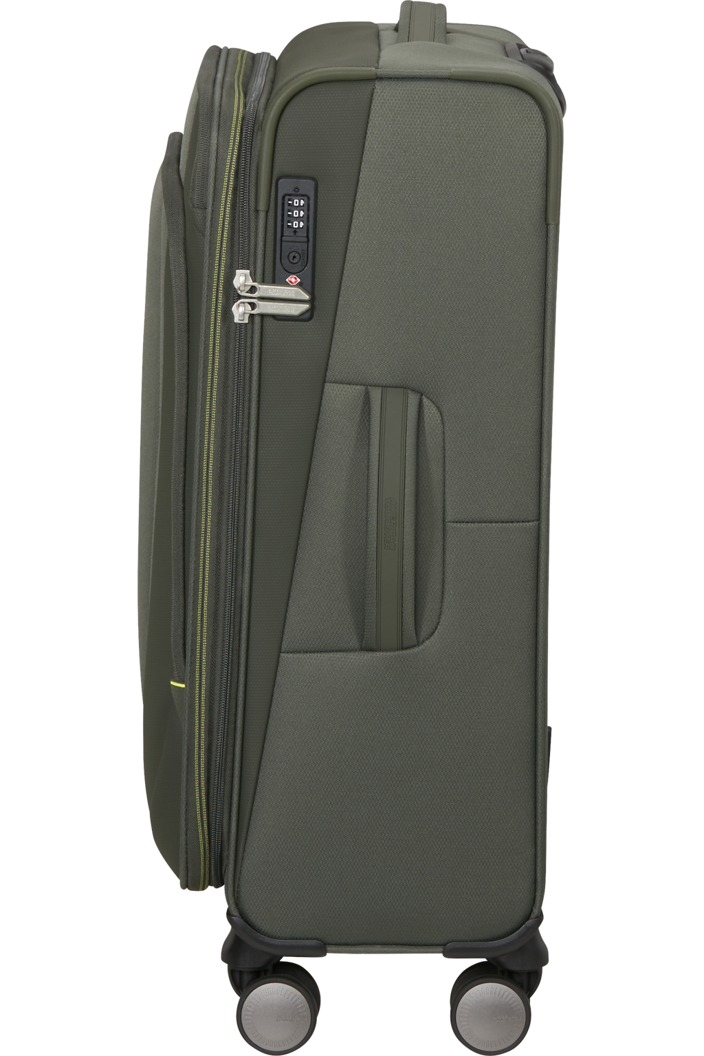 American Tourister WANDERLITE Trolley M, Dark Khaki – Produktansicht 4