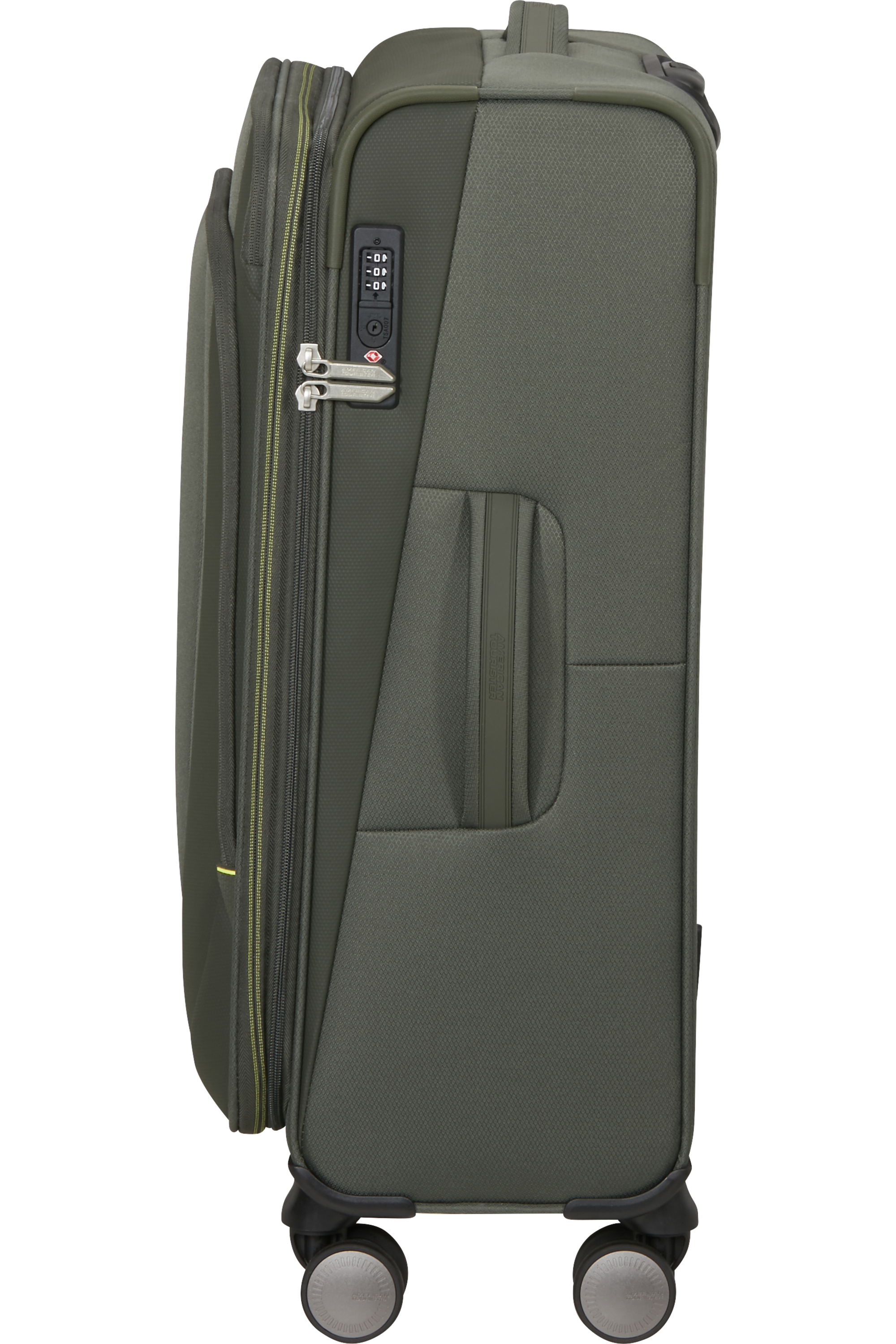 American Tourister WANDERLITE Trolley M, Dark Khaki – Produktansicht 4