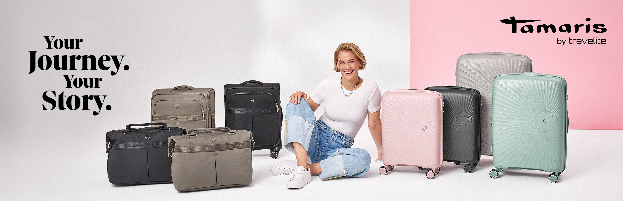 Tamaris by travelite VOYAAGE Kollektion mit Hartschalenkoffern, Weichgepäck und Weekender